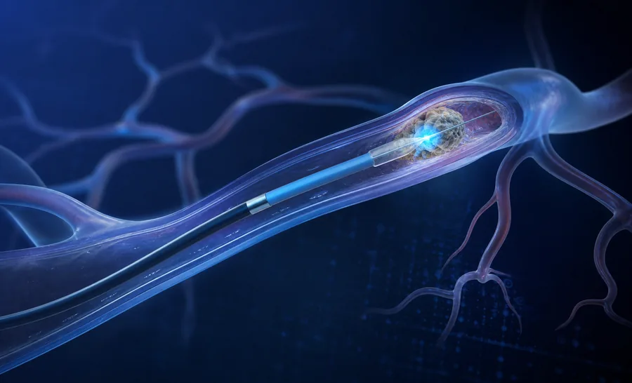 Ilustração médica da especialidade Endovascular